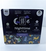 NEW Hello Bello Nighttime Diapers (Size: 6) (48ct)