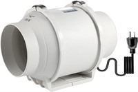 (U) Hon&Guan P5 Quiet 5 Inch Inline Duct Fan, Upgr