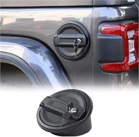For Jeep JL Gas Cap Cover Locking Fuel Door Cover