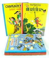 Franquin. Spirou et Fantasio. Lot de 5 volumes