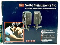 Haut-parleurs SEIKO SSX-300 fonctionnels
