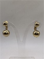 SIGNED JEWELCRAFT CLIP ON EARRINGS