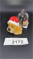 Christmas Pound Plastic Puppy Hound Dog
