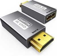 4K HDMI to DP Adapter, 1.96 inch