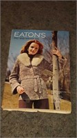 Vintage 1975 Eaton's catalogue fall and winter