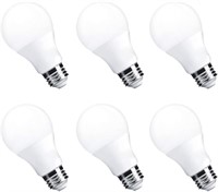 LED A19 Dimmable Bulb - 6 Pack