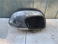 metal petrol tank