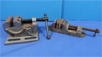 2 Drill Press Vises