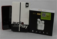 NIOB Audio Play 16 gb mp4 player + i8X TWS wireles