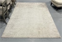 8ft x 10ft Cream White Rectangle Area Rug