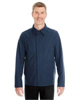 NEW $83 (S) Soft Shell Jacket w/Fold-Down Collar