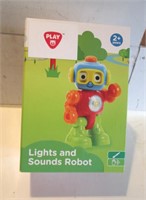 NEW TOY ROBOT WITH LIGHTS AND SOUNDS