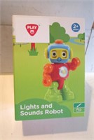 NEW TOY ROBOT WITH LIGHTS AND SOUNDS