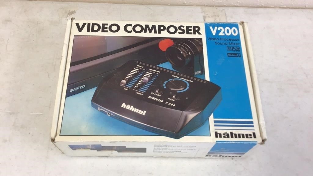 Video composer V200 video processor sound mixer