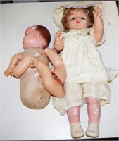 Two vintage dolls