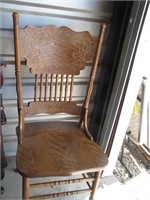 Oak Pressback chair