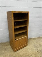 Simulated Wood Stereo Cabinet