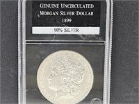 1899 O UNC Morgan Silver Dollar Coin