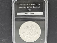 1901 O UNC Morgan Silver Dollar Coin