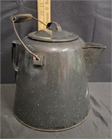 1940s Enamelware Cowboy Camp Coffee Pot