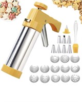 Stainless Steel Spritz Cookie Press