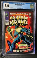Marvel Super-Heroes 13 1st Carol Danvers CGC 8.0