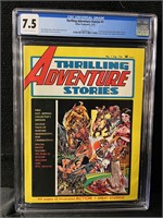 Thrilling Adventure Stories 1 CGC 7.5