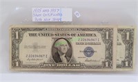 1935 and 1957 Silver certificates both nice shape
