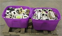 (2) Totes of Cow Collectibles