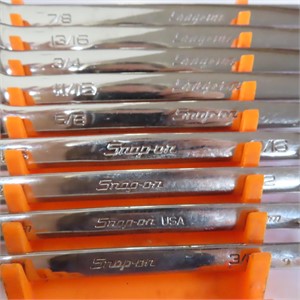 Nine (9) Snap-On Wrenches, WE WILL SHIP