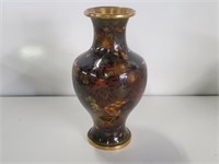 Cloisonne Vase 9in Tall