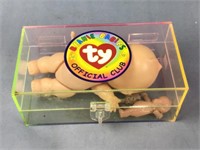 Beanie babies official club container and vintage