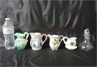 Creamers / Pitchers & Cruet ~ 5 Pieces