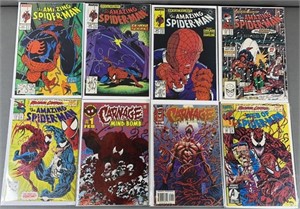 8pc Amazing Spider-Man #304-378+ Marvel Comics