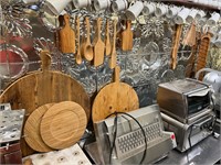 Wood Designer Crafted Kitchen Serving Tools