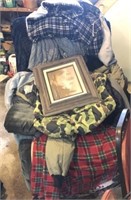 Recliner, Hunting Clothes And Picture
