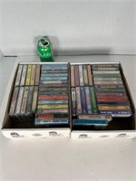 50 cassettes audio neuves scellées