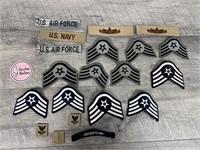 Military patch lot
