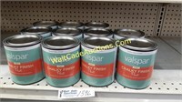 Valspar Chalky Finish Paint lot of 11