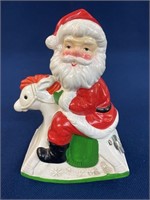 Vintage Rocking Horse Santa - Musical, works, 7