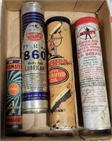 VTG ADVERTISING LUBICANT, OIL, AND GREASE TUBES