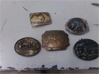 5 belt buckles