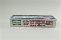 Sealed HESS 18 Wheeler and Racer Truck