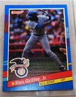 1991 DONRUSS #49 KEN GRIFFEY JR BASEBALL CARD