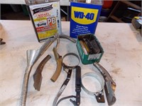 Filter Wrenches, Utility Knives, WD40 & PB Blaster