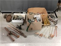Scrap Lot: Tools, Anchors, Vintage Faucets & More