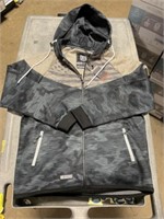 LG American/Camo Designed Zip-Up Hoodie