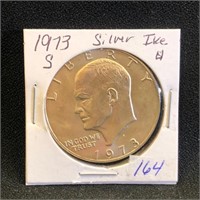 1973S Uncirculated Silver Eisenhower Dollar