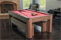 Hathaway Pool Table Combo Set with Benches