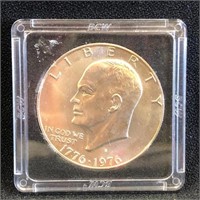 1976S Uncirculated Silver Eisenhower Dollar